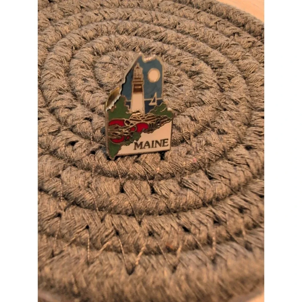 United States Secret Service Maine Police Lapel Pin